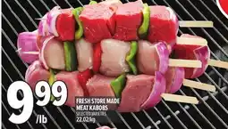 Metro FRESH STORE MADE MEAT KABOBS offer