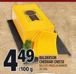 Metro BALDERSON CHEDDAR CHEESE offer