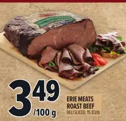 Metro ERIE MEATS ROAST BEEF offer