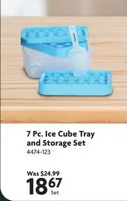Home Hardware 7 Pc. Ice Cube Tray and Storage Set offer