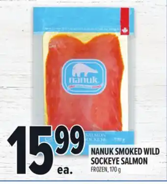 Metro NANUK SMOKED WILD SOCKEYE SALMON offer