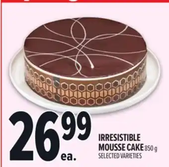 Metro IRRESISTIBLE MOUSSE CAKE offer