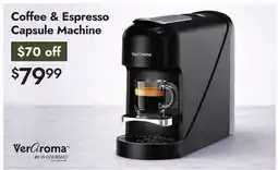 Linen Chest Coffee & Espresso Capsule Machine offer