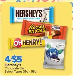 PharmaChoice Hershey's Chocolate Bar offer