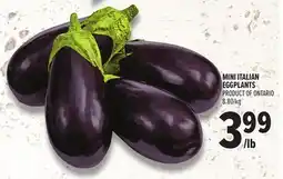 Metro MINI ITALIAN EGGPLANTS offer