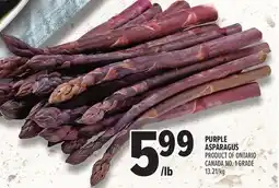 Metro PURPLE ASPARAGUS offer