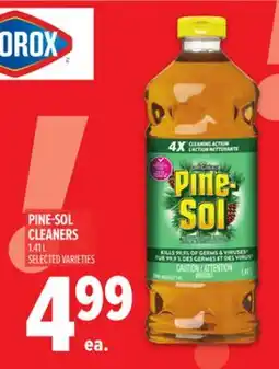 Metro PINE-SOL CLEANERS offer