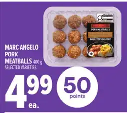 Metro MARC ANGELO PORK MEATBALLS offer
