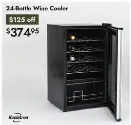 Linen Chest 24-Bottle Wine Cooler offer