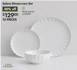 Linen Chest Solare Dinnerware Set offer