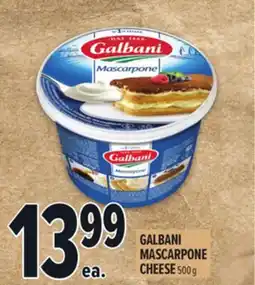 Metro GALBANI MASCARPONE CHEESE offer