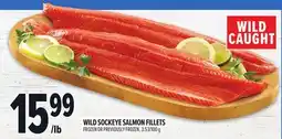 Metro WILD SOCKEYE SALMON FILLETS offer