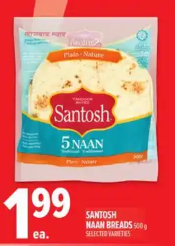 Metro SANTOSH NAAN BREADS offer