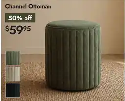 Linen Chest Channel Ottoman offer