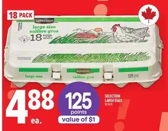 Metro SELECTION LARGE EGGS offer