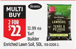 Canadian Tire Turf Builder Enriched Lawn Soil, 50L offer
