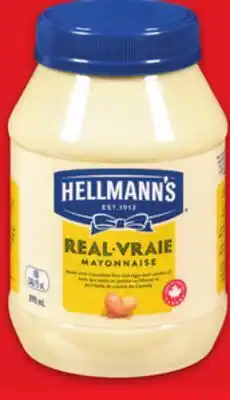 Metro HELLMANN'S REAL MAYONNAISE offer