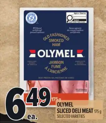 Metro OLYMEL SLICED DELI MEAT offer
