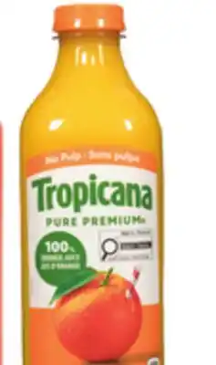 Metro TROPICANA REFRIGERATED JUICE OR DRINKS offer