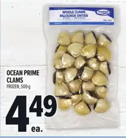 Metro OCEAN PRIME CLAMS offer