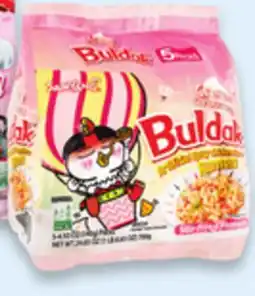 Walmart Samyang Buldak ramen noodles 5-pack offer