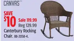 Canadian Tire Canterbury Rocking Chair offer