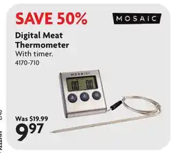 Home Hardware Digital Meat Thermometer With timer offer