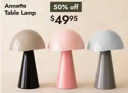 Linen Chest Annette Table Lamp offer