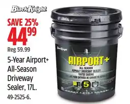 Canadian Tire Black Knight 5-Year Airport+ All-Season Driveway Sealer offer