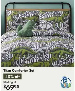 Linen Chest Titan Comforter Set offer