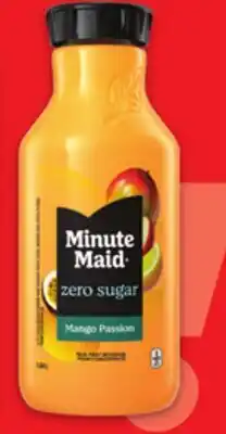Metro MINUTE MAID REFRIGERATED DRINKS OR FUZE ICED TEA offer