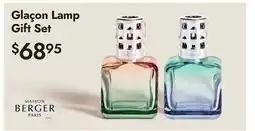 Linen Chest Glaçon Lamp Gift Set offer