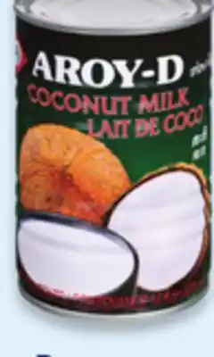 Walmart Aroy-D coconut milk offer