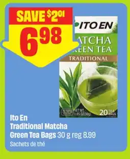 FreshCo Ito En Traditional Matcha Green Tea Bags 30 g - Dragon Boat offer