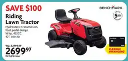 Home Hardware Riding Lawn Tractor offer