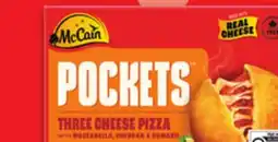 Metro MCCAIN PIZZA POCKETS offer