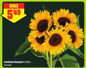 FreshCo Sunflower Bouquet 5-Stem offer