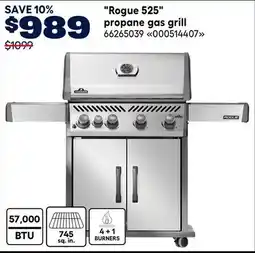 RONA Napoleon Rogue 525 propane gas grill offer