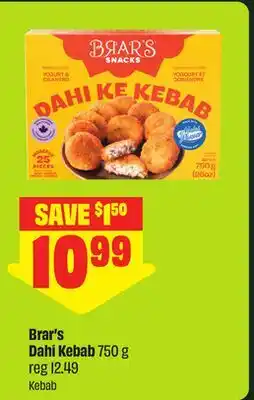 FreshCo Brar's Dahi Kebab offer