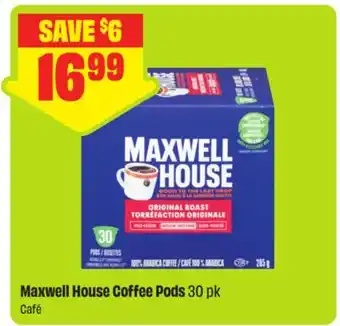 FreshCo Maxwell House Coffee Pods offer