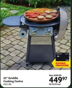 Home Hardware 22 Griddle Cooking Centre offer