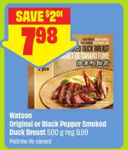 FreshCo Watson Original or Black Pepper Smoked Duck Breast 500 g - Dragon Boat offer