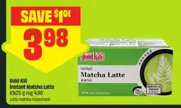 FreshCo Gold Kili Instant Matcha Latte 10x25 g - Dragon Boat offer