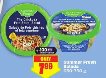 FreshCo Summer Fresh Salads offer