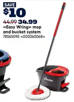 RONA Vileda Easy Wring mop and bucket system offer