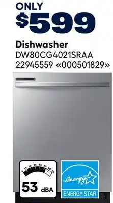 RONA SAMSUNG Dishwasher offer