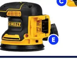 RONA DEWALT 20 V Max XR 5-in Cordless Brushless Variable Speed Random Orbital Sander offer