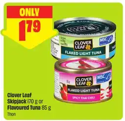 FreshCo Clover Leaf Skipjack 170 g or Flavoured Tuna 85 g offer