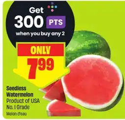 FreshCo Seedless Watermelon Product of USA No. 1 Grade offer