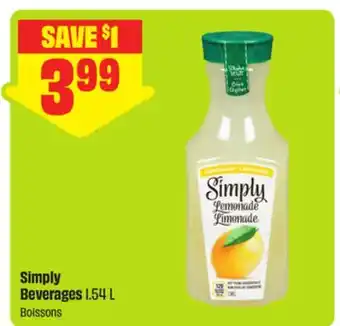 FreshCo Simply Beverages offer